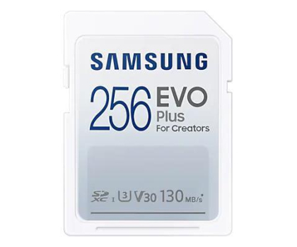 Karta pamięci SAMSUNG EVO Plus SD 256GB 130MB/s